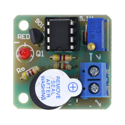 12v sound light alarm - 9v,