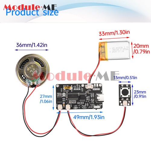 Recordable voice chip - recordable,